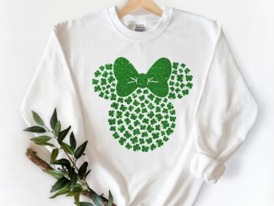 Disney St Patricks Day Shamrock Minnie Shirt