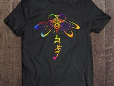 Dsp Life Dragonfly Stethoscope Caduceus Nurse Colorful Women