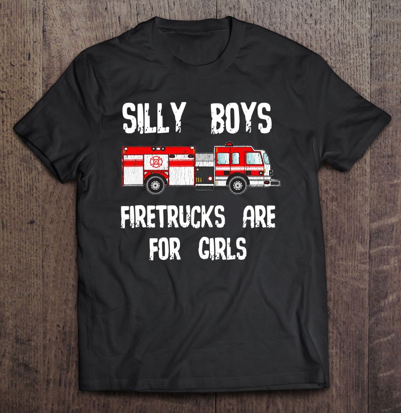 Female Firefighter Shirt For Women Firetruck