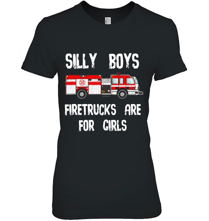 Female Firefighter Shirt For Women Firetruck