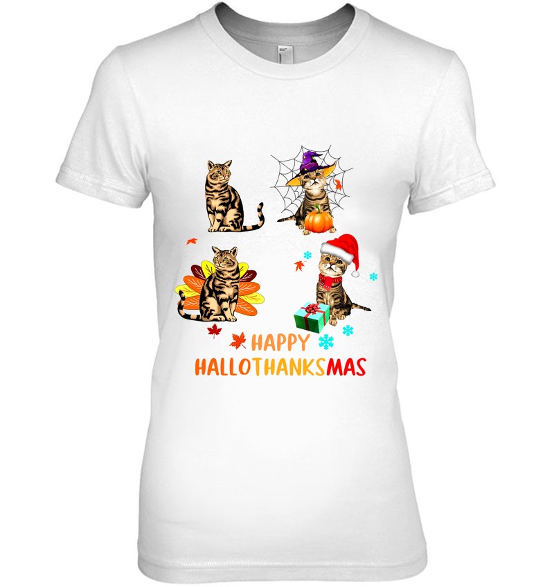 Happy Hallothanksmas Bengal Cat Lover