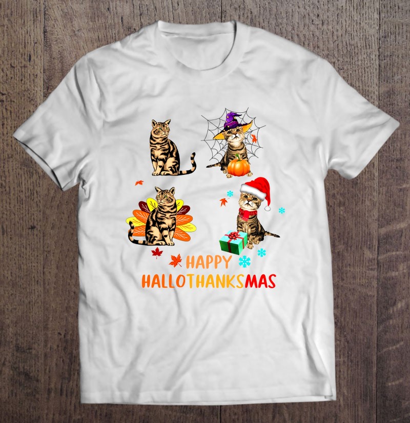 Happy Hallothanksmas Bengal Cat Lover
