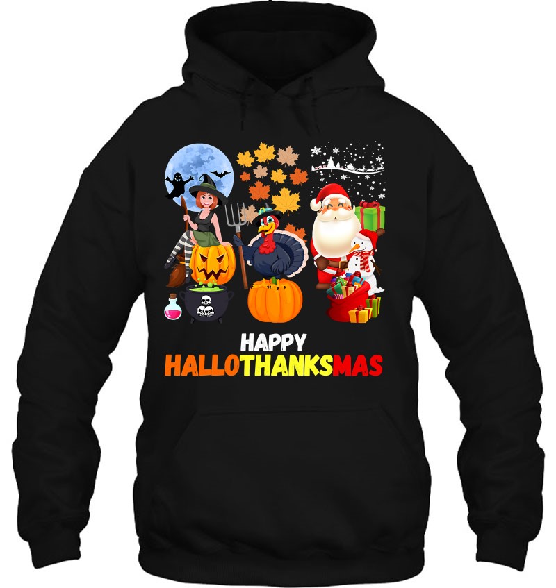 Happy Hallothanksmas Funny Halloween Classic Happy Hallothanksmas Funny Halloween Classic