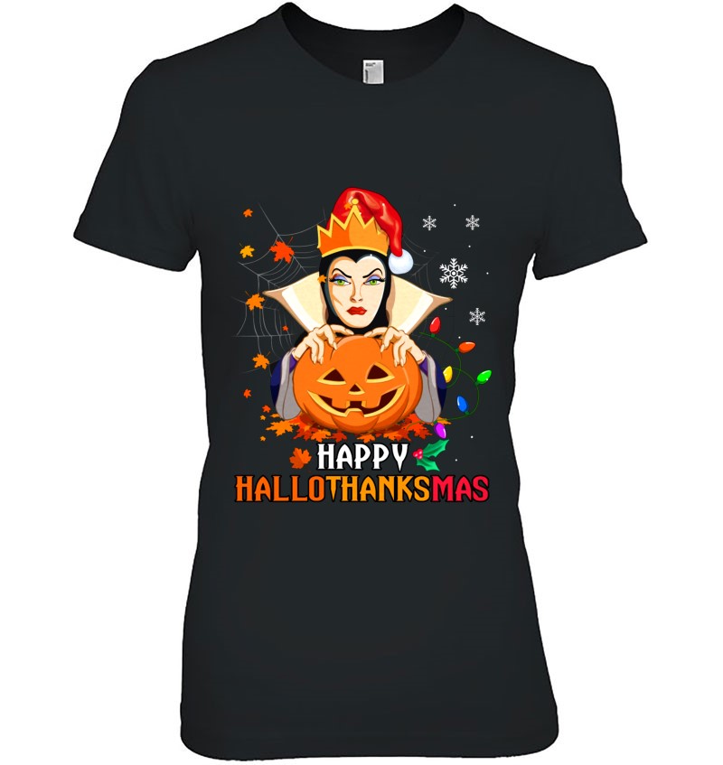 Happy Hallothanksmas Maleficent  Halloween Thanksgiving Christmas Version2
