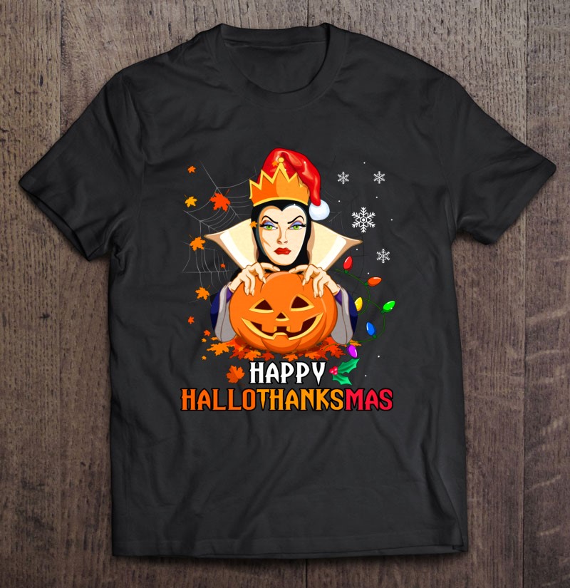 Happy Hallothanksmas Maleficent  Halloween Thanksgiving Christmas Version2