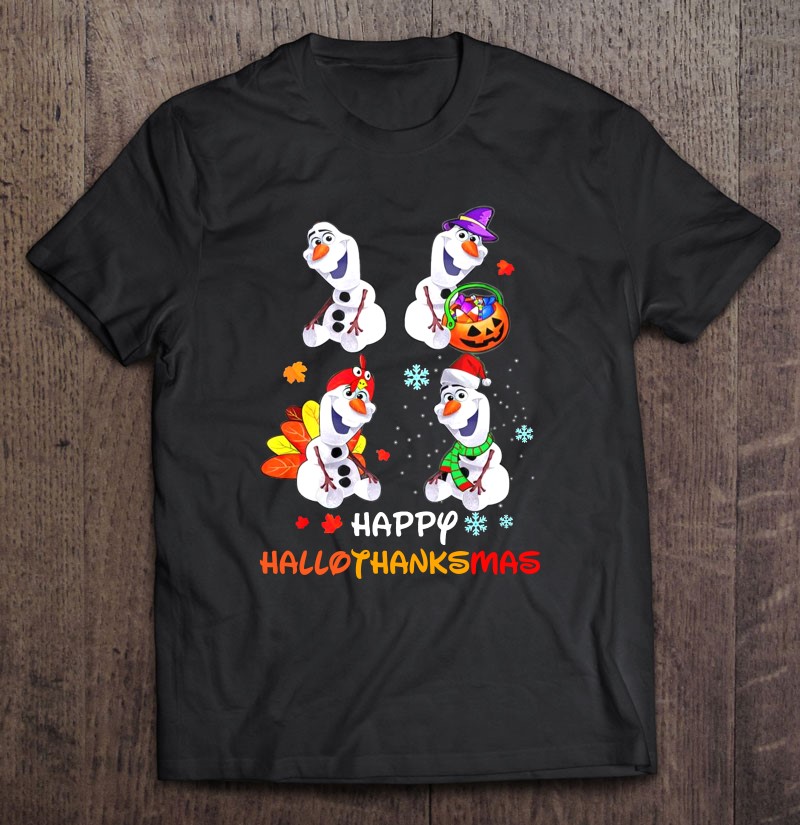 Happy Hallothanksmas Olaf Frozen Version