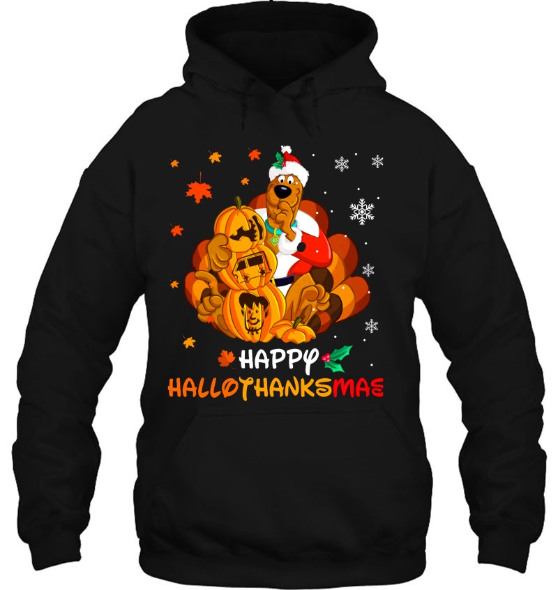 Happy Hallothanksmas Scooby-Doo Santa Turkey Pumpkin Happy Hallothanksmas Scooby-Doo Santa Turkey Pumpkin
