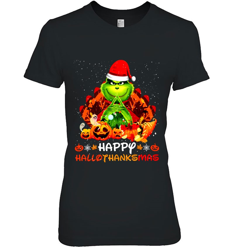 Happy Hallothanksmas The Grinch