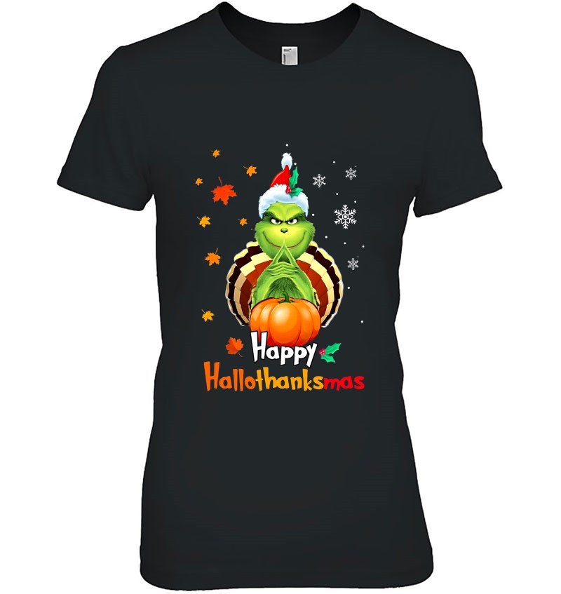 Happy Hallothanksmas The Grinch Version