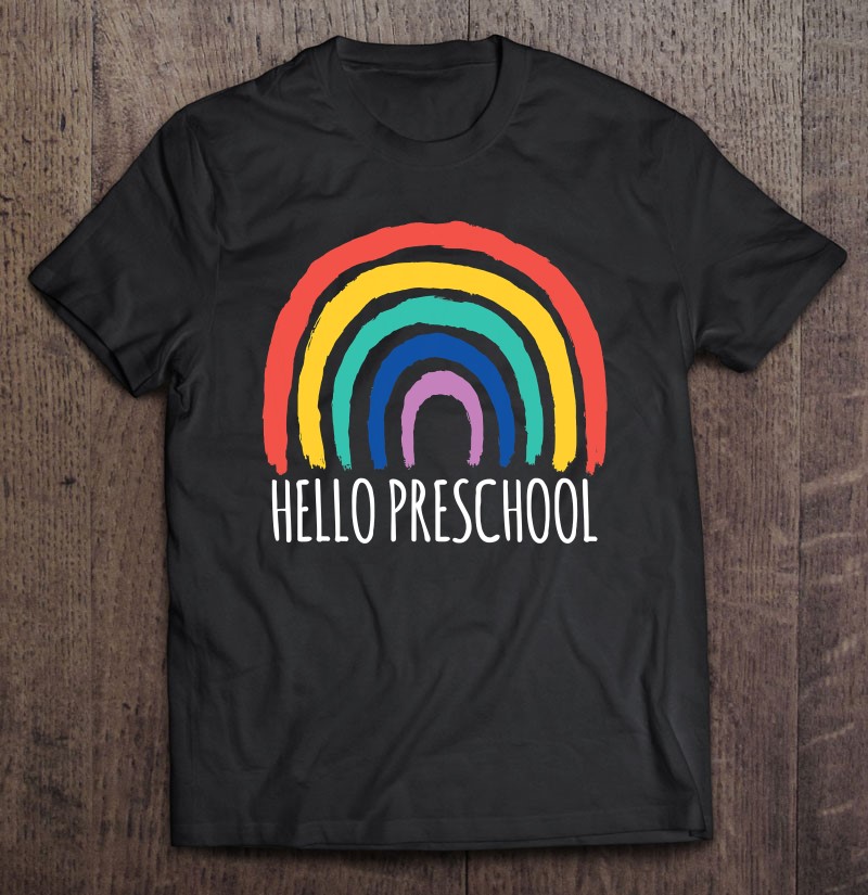 Hello Preschool Teacher Student Kids