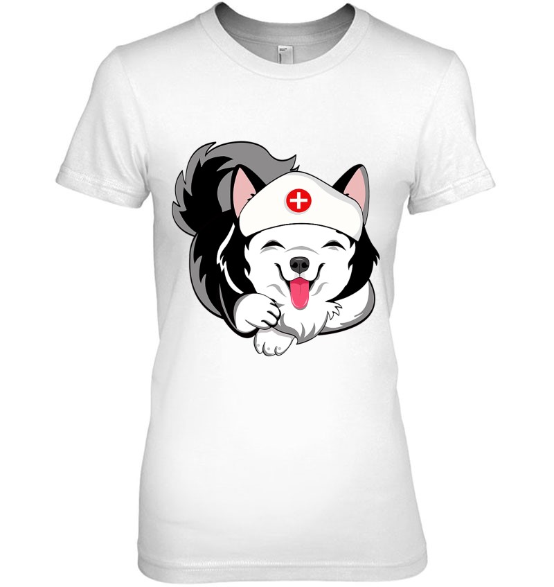 Husky Dog Nurse Appreciation International Nurse Day