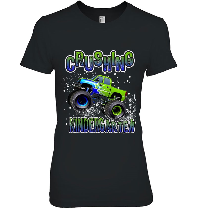 Kids Boys Kindergarten Truck Shirt For Grade School Kids