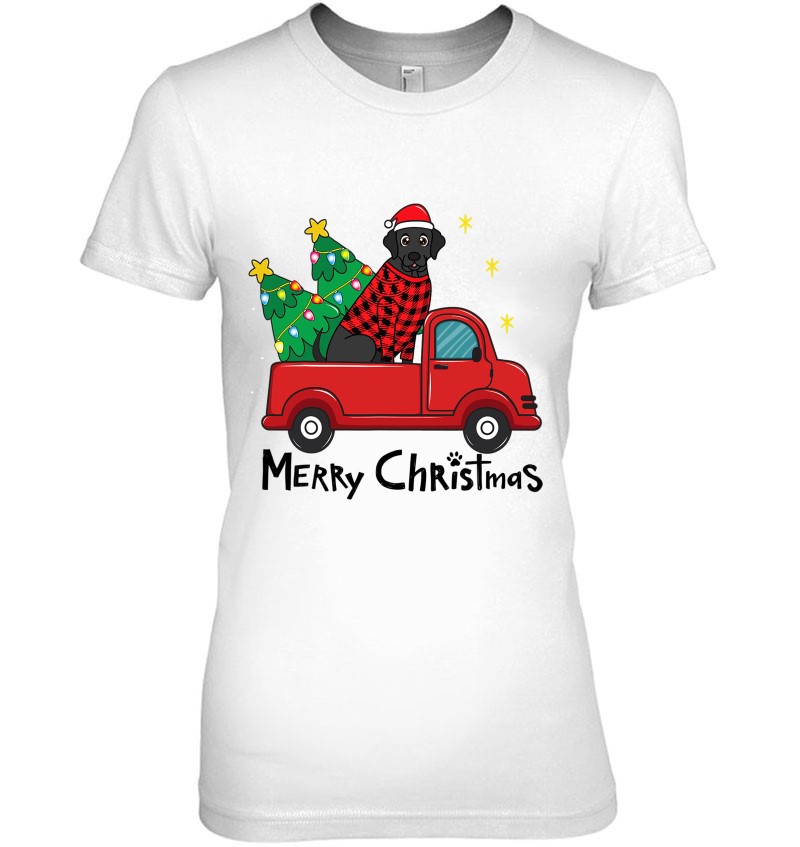 Labrador Black Christmas Truck Tree Mom Dad Xmas Dog Gift