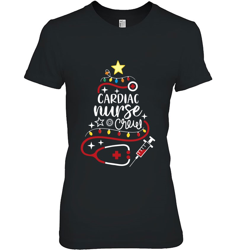 Merry Christmas Cardiology Nursing Gift Cardiac Nurse Crew