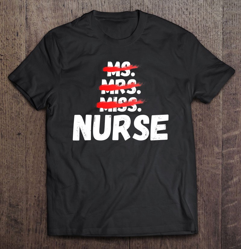 Ms Mrs Miss Nurse Nursing Graduation Womens Gift