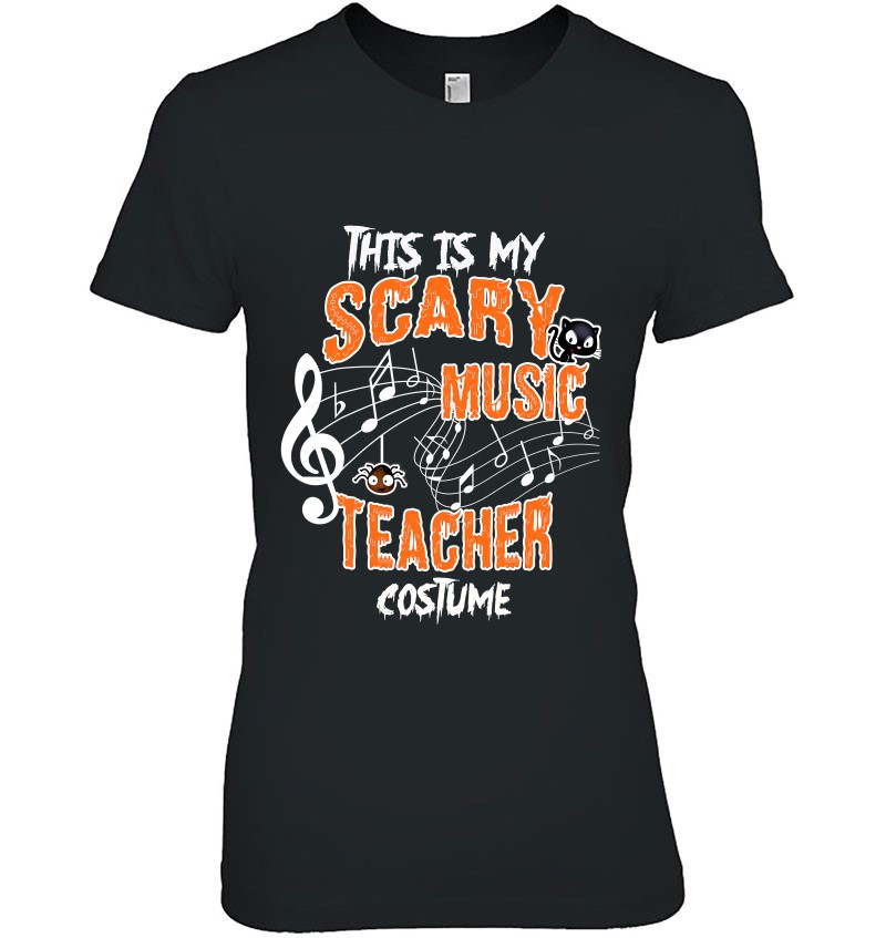 Music Teacher Halloween Costume Tshirt