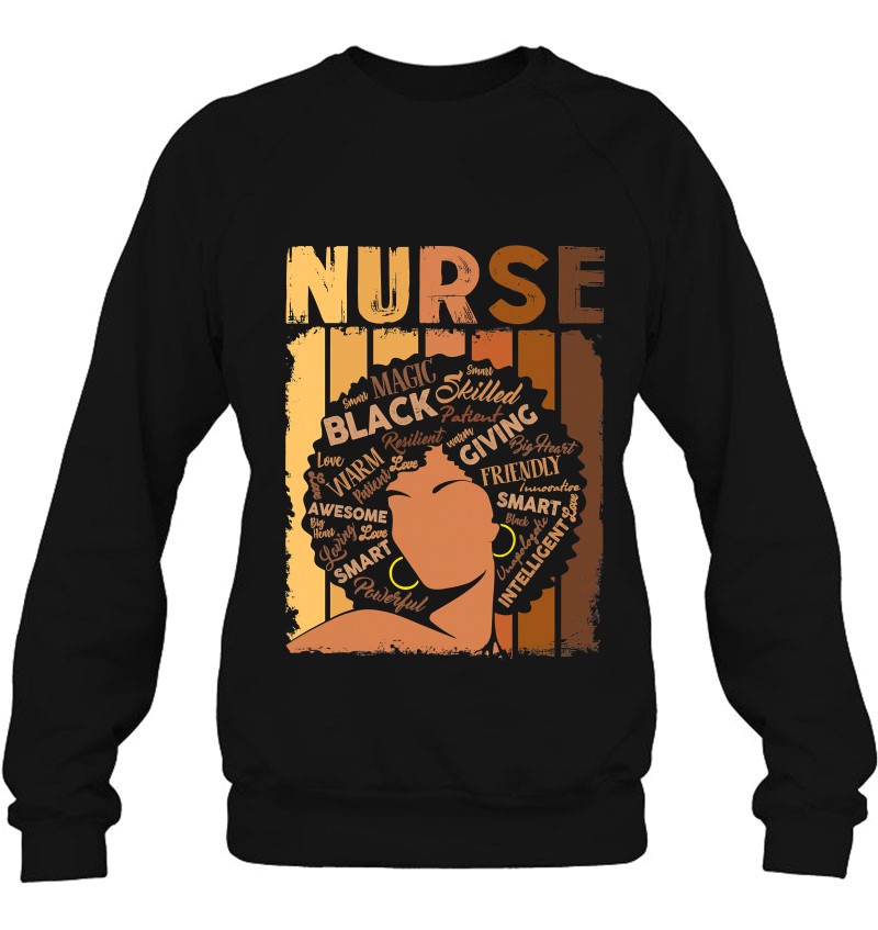 Nurse Black Pride Melanin Afro Queen African American Nurse Black Pride Melanin Afro Queen African American