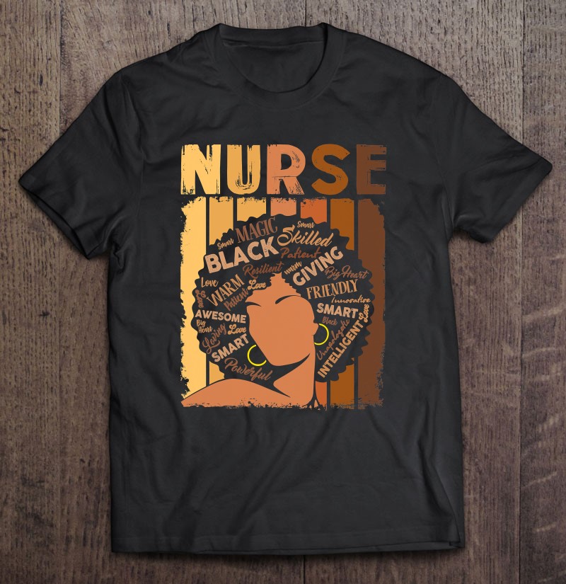 Nurse Black Pride Melanin Afro Queen African American Nurse Black Pride Melanin Afro Queen African American