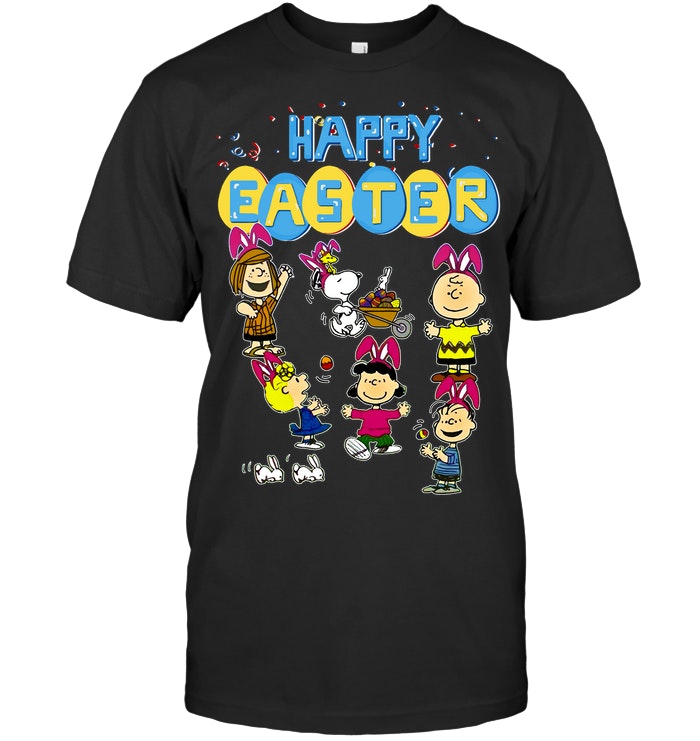 Peanuts Friends Snoopy Happy Easter T-Shirt