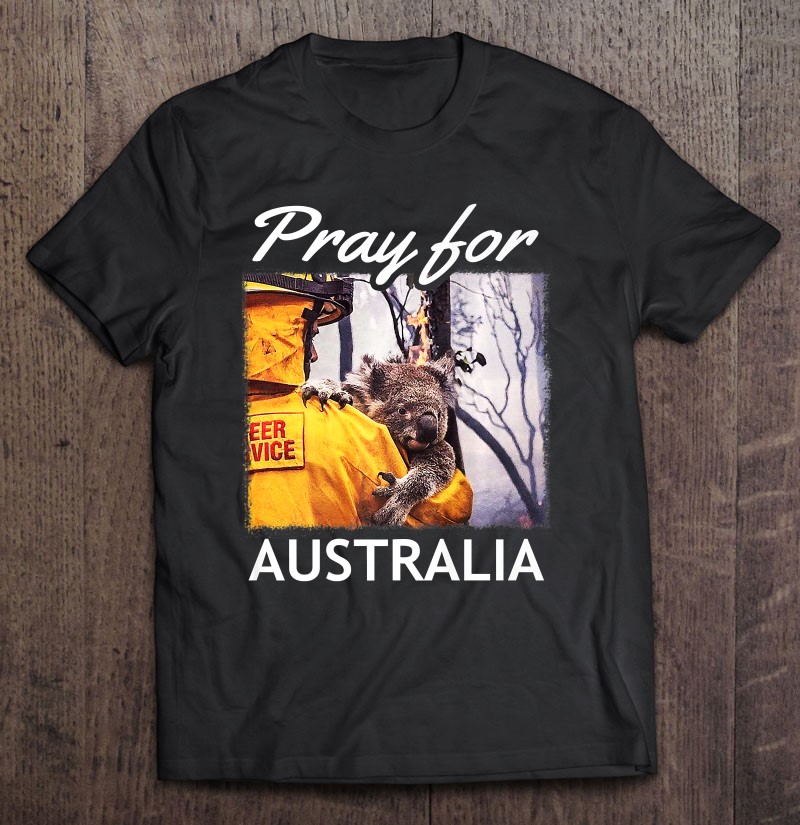 Pray For Australia – Save The Koalas And Firefighter Support Premium