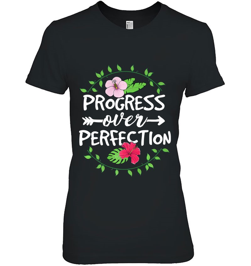 Progress Over Perfection Teacher Women School Kindergarten Premium