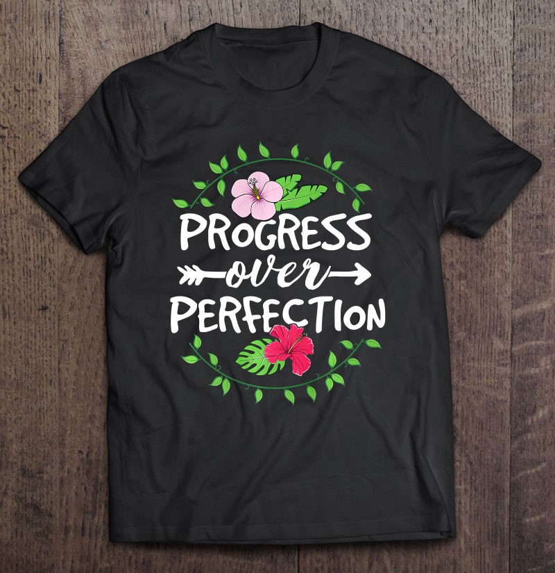 Progress Over Perfection Teacher Women School Kindergarten Premium