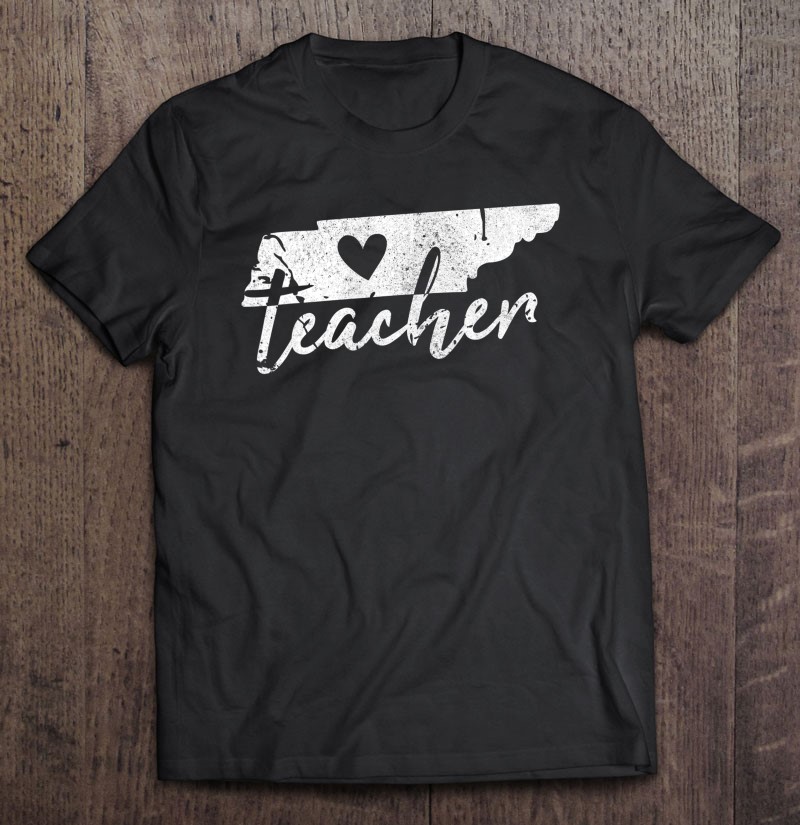 Red For Ed Tennessee Teacher Red For Ed Tee Shirt