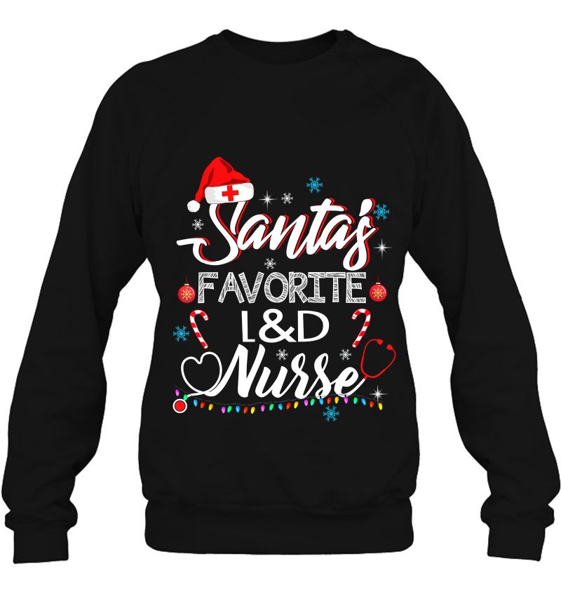 Santa's Favorite L&D Nurse Christmas Santa's Favorite L&D Nurse Christmas