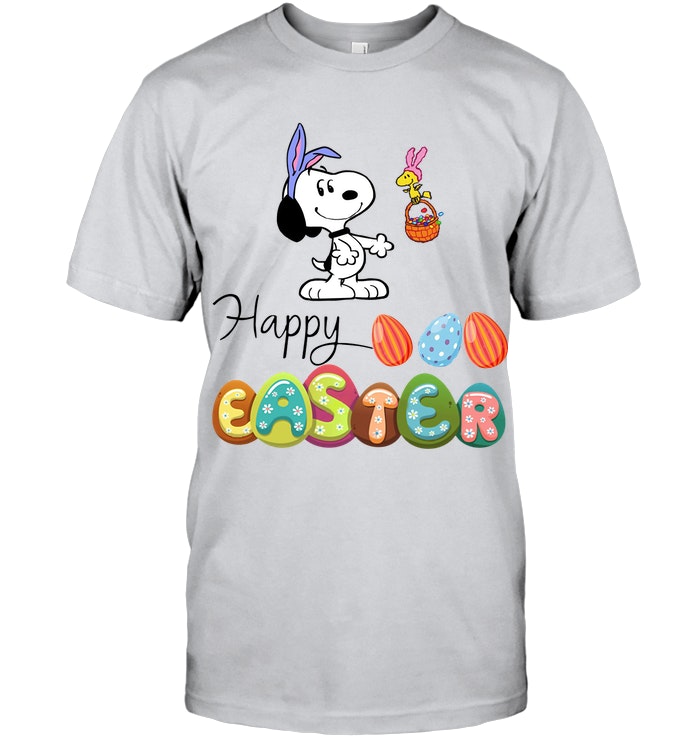 Snoopy Bunny Happy Easter Shirt