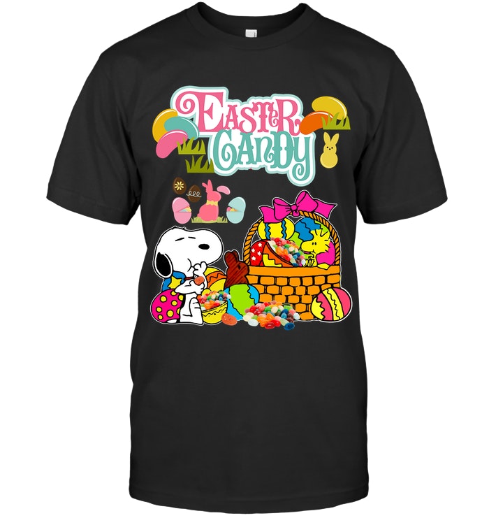Snoopy woodstock Easter Candy T-Shirt