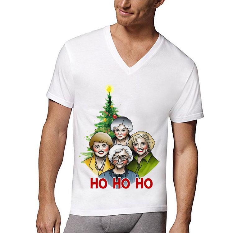The Golden Girl Ho Ho Ho Christmas Tree Shirt