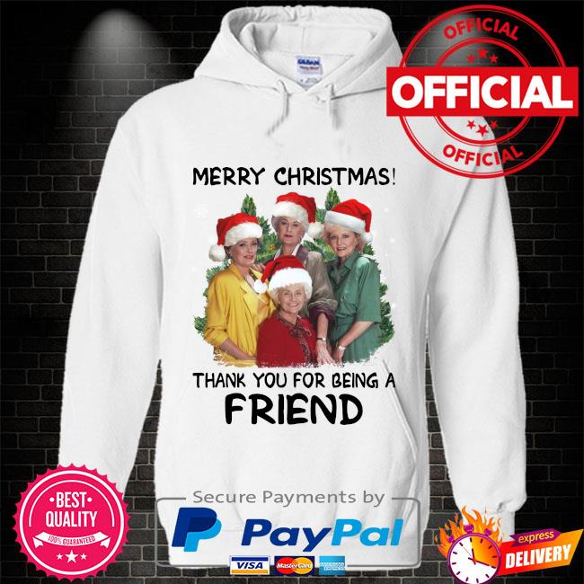 The Golden Girls Merry Christmas Thank you for being a friend sweater The Golden Girls Merry Christmas Thank you for being a friend sweater
