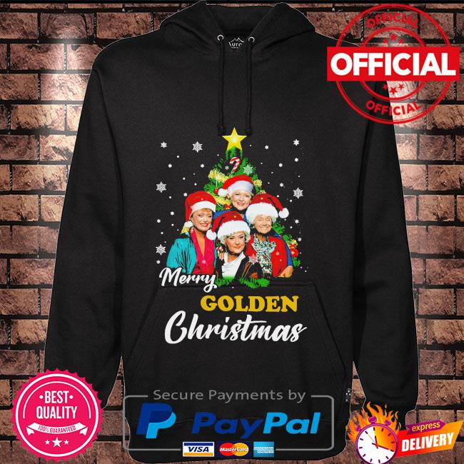 The Golden Merry Christmas Tree Shirt Sweater