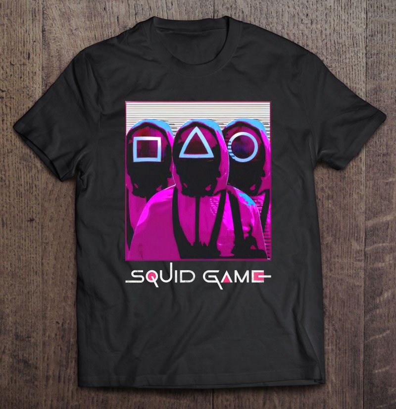 Vintage Squid Korean Game Tee Kdrama and Movie Lovers