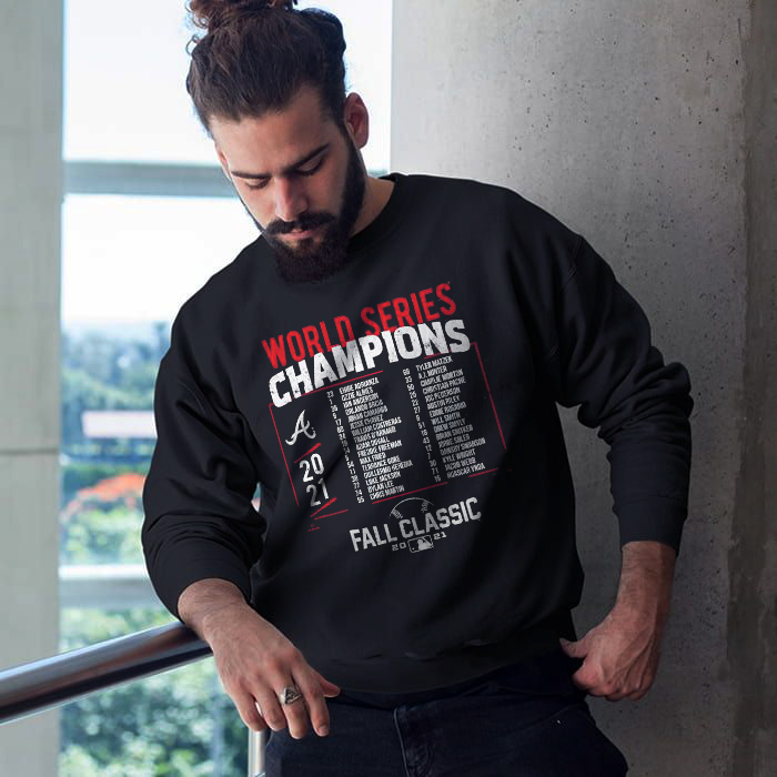 World Series Champions 2021 Atlanta Braves Fall Unisex T-Shirt