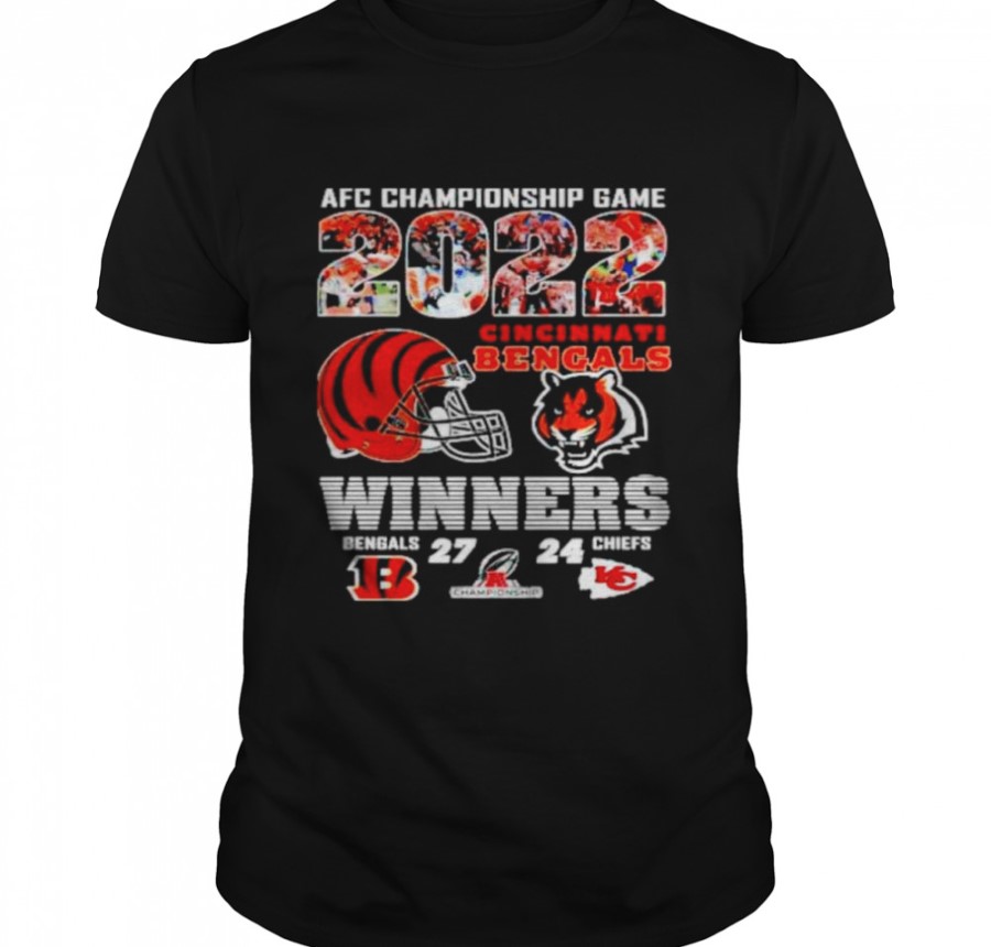 Cincinnati Bengals AFC Championship Game Winners 2022 Shirt - Hersmiles