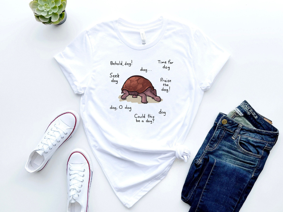Elden Ring  Behold Dog Turttle T Shirt