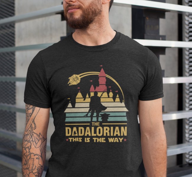 This is The Way The Dadalorian and Yoda Shirt