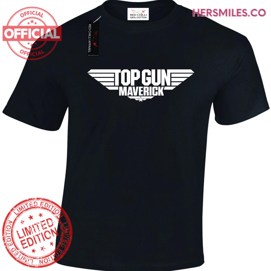 Top Gun Maverick Logo Unisex Tshirt Hersmiles