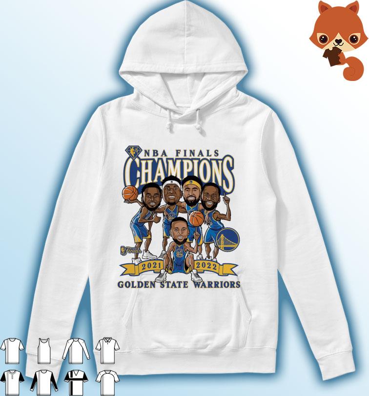 Golden State Warriors 2022 NBA Finals Champions Caricature Classic T-Shirt