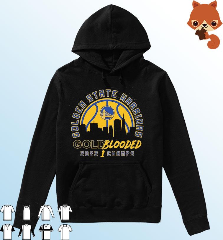 Golden State Warriors Gold Blooded 2022 NBA Finals Champs Unisex Shirt