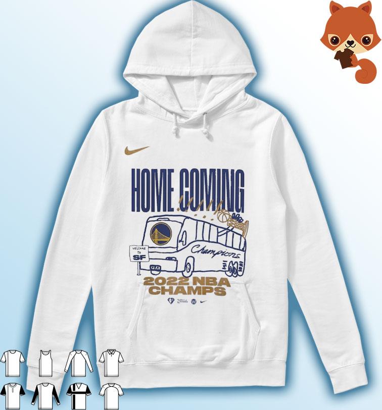 Golden State Warriors Home Coming 2022 NBA Finals Champions Unisex Shirt