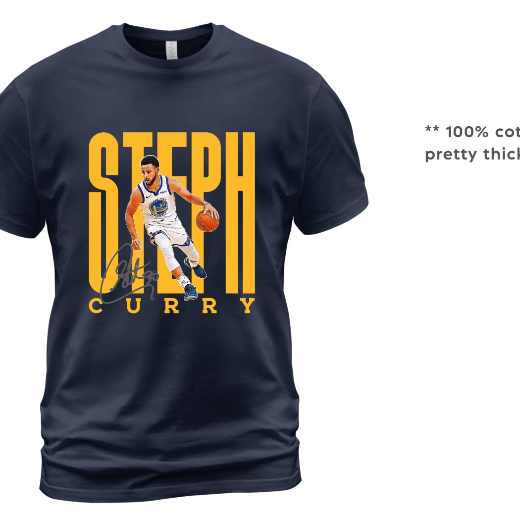 Golden State Warriors Steph Curry Signature Shirt
