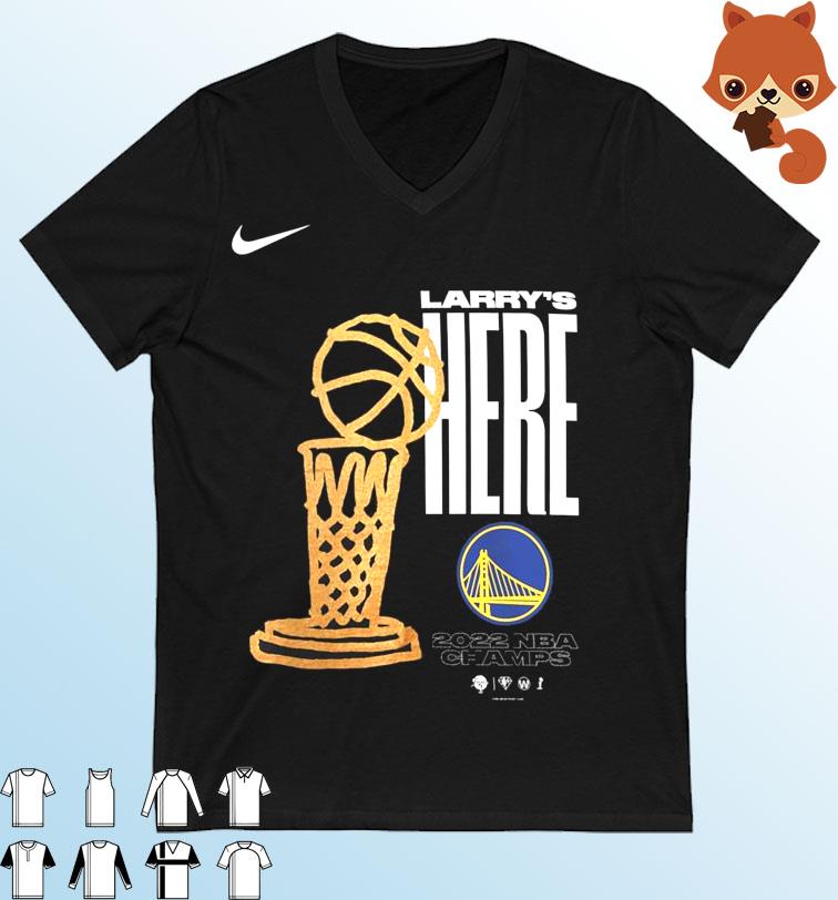Larry’s Here 2022 NBA Finals Champions Golden State Warriors Classic T-Shirt