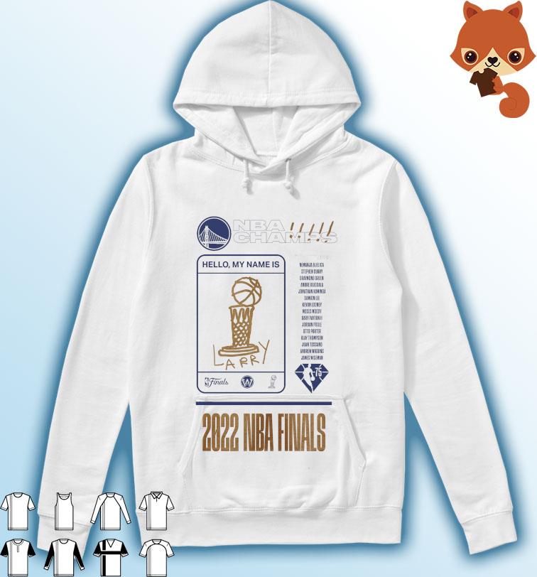 NBA Champs 2022 Golden State Warriors Names Rosters Unisex Shirt