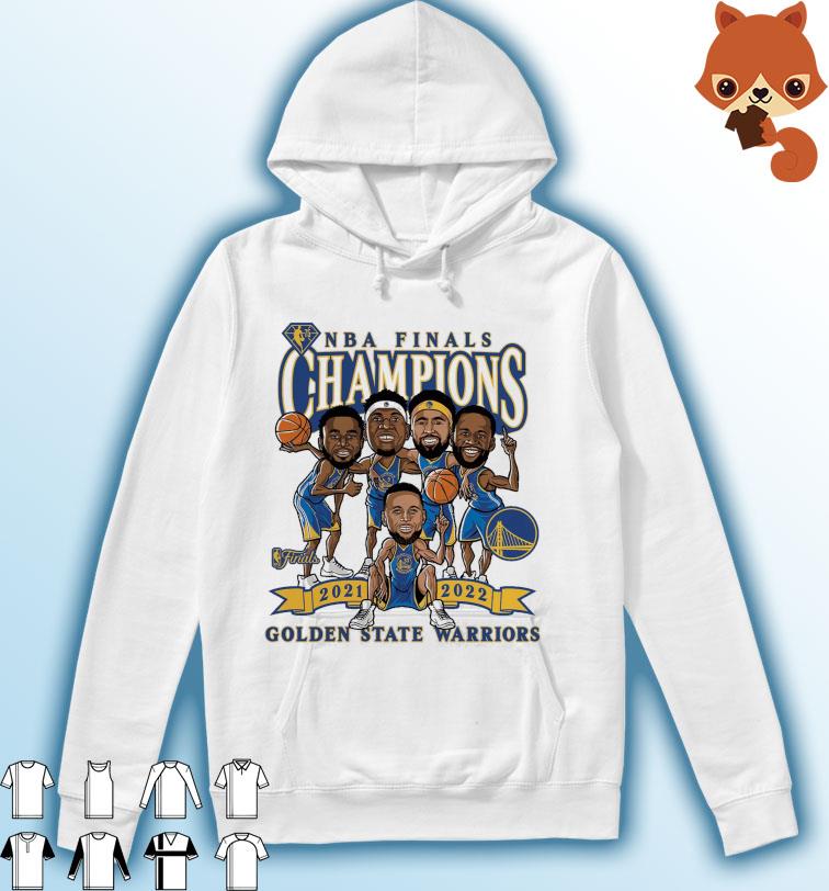 NBA Finals Champions 2021-2022 Golden State Warriors Team Caricature Unisex Shirt