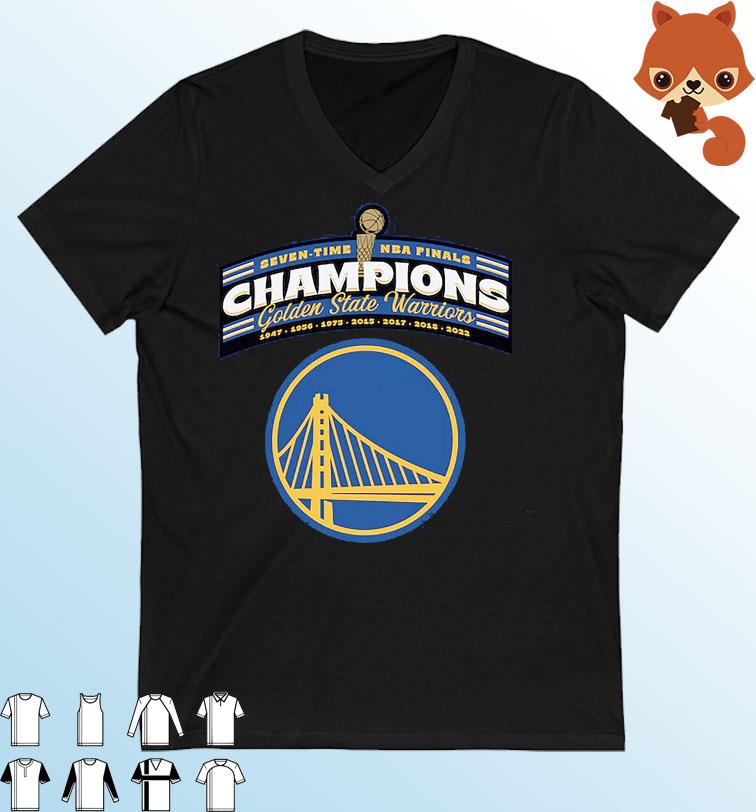Seven-Time NBA Finals Champions Golden State Warriors Unisex Shirt