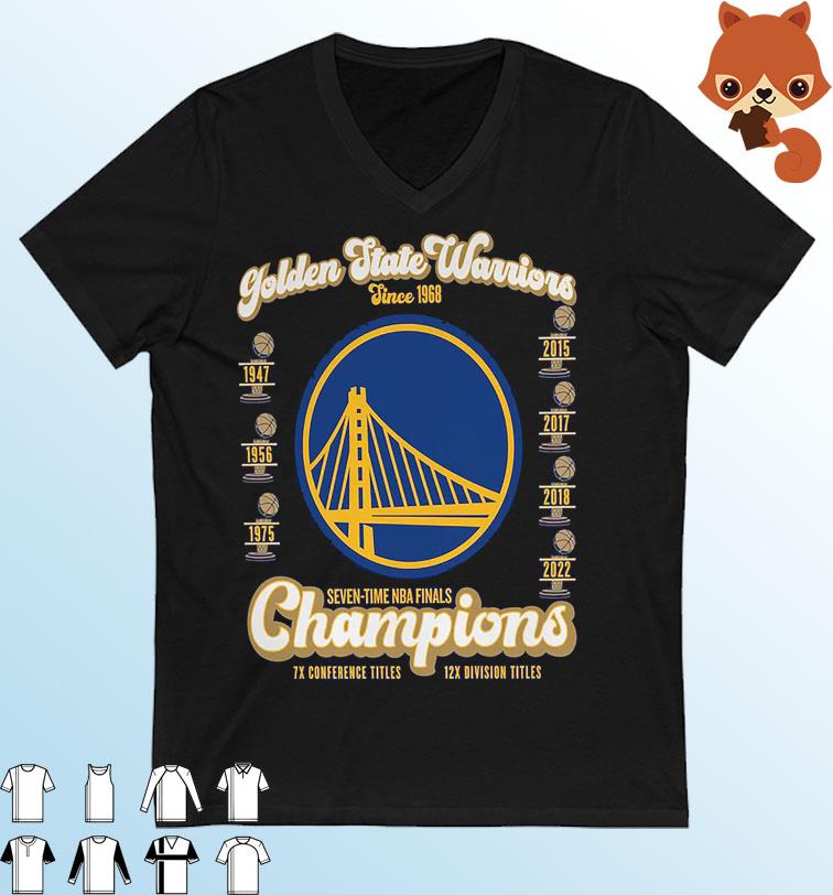 The Seven Time NBA Finals Champions Of Golden State Warriors Unisex Shirt