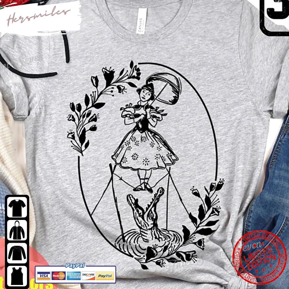 Tightrope Walker  Disney Haunted Mansion Halloween T-Shirt