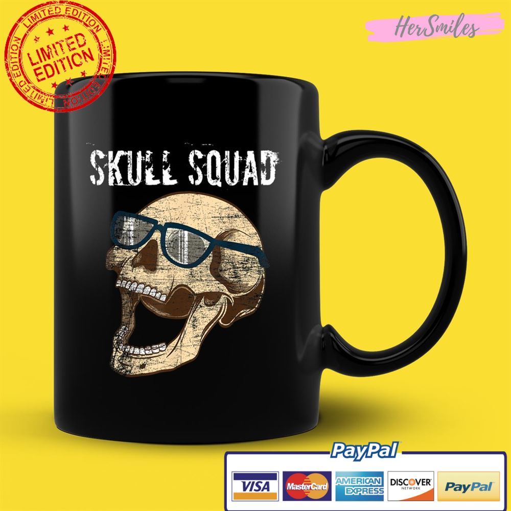 Bones Skull Squad Skeleton Halloween Horror Movies Unisex T-Shirt